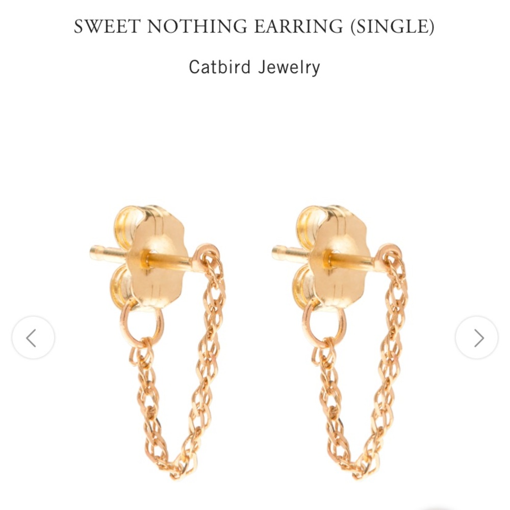 Catbird Sweet nothing earring (single)